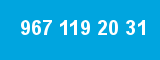 967 119 20 31